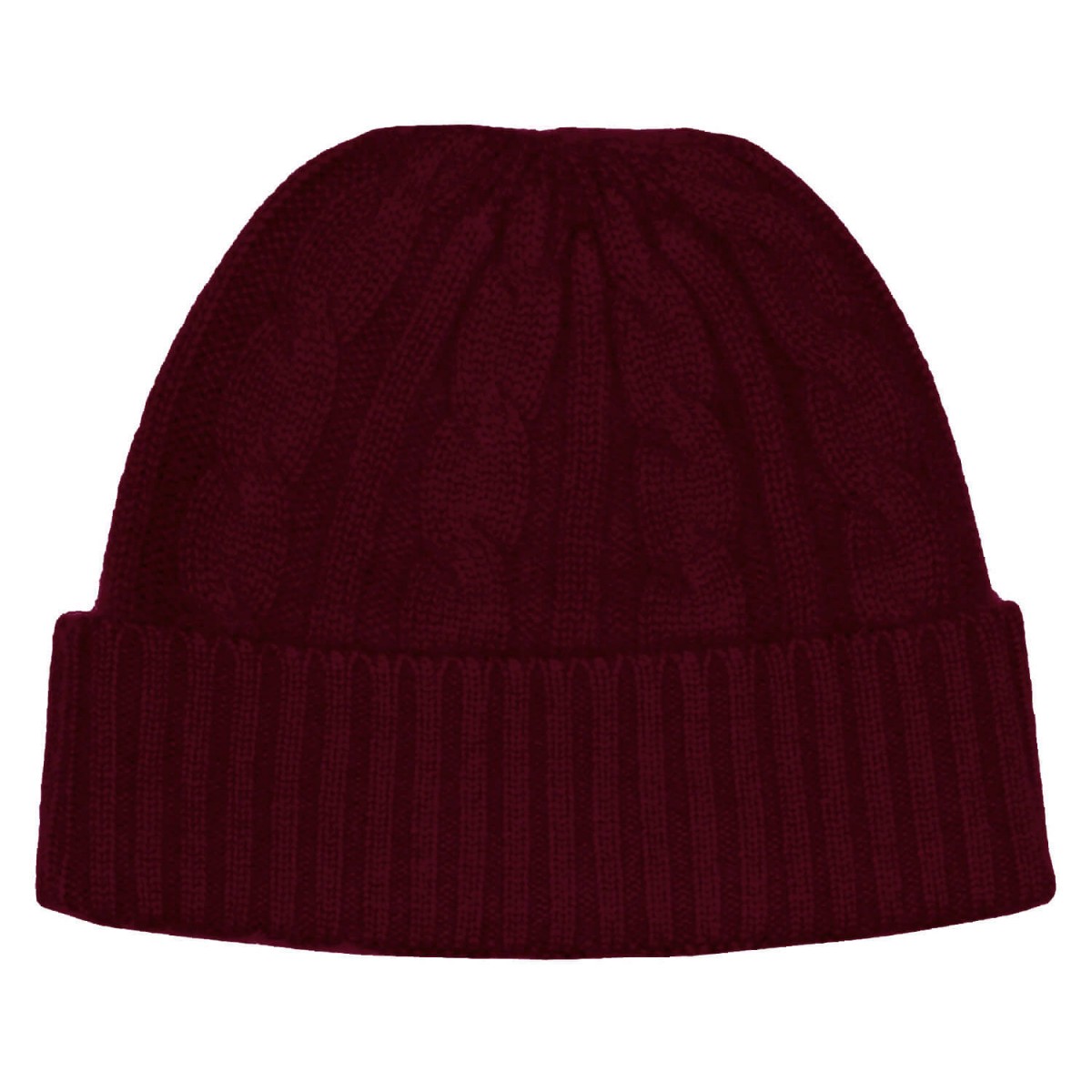 red cashmere hat
