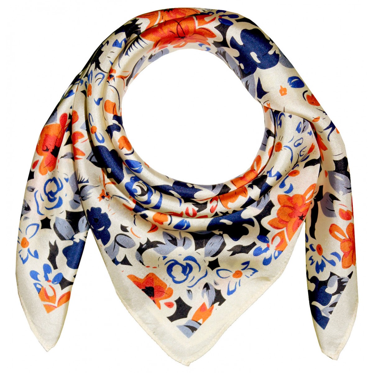 Lorenzo Cana - Pashmina - A quadri - Donna Beige Natur