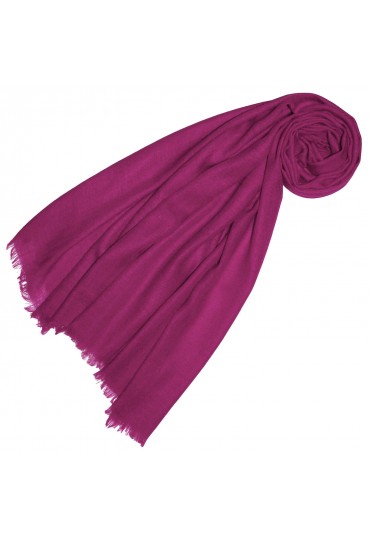 Cashmere mens scarf plain royal purple LORENZO CANA