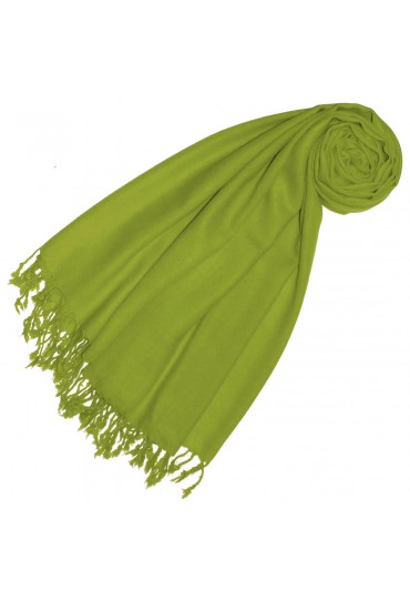Cashmere + wool mens scarf spring green monochrome LORENZO CANA