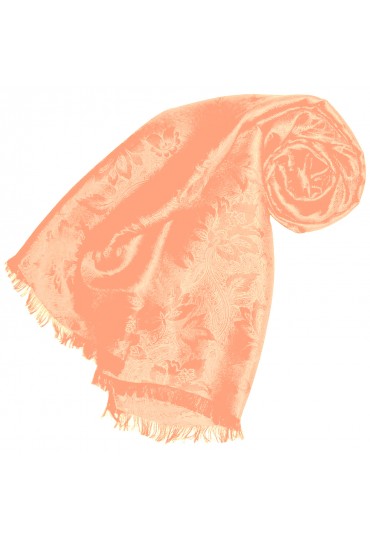 Pink scarf for women Paisley LORENZO CANA