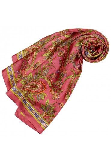 Silk scarf Paisely in red LORENZO CANA