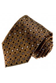 Neck Tie 100% Silk business black LORENZO CANA