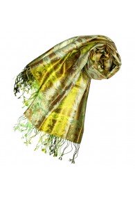 Lorenzo Cana Luxe Pashmina dames sjaal sjaal jacquard geweven 100% zijde 55 x 180 cm paisley patroon zijden sjaal zijdedoek pashmina harmonieuze kleuren Lorenzo Cana Luxe Pashmina dames sjaal sjaal jacquard geweven 100% zijde 55 x 180 cm paisley patroon zijden sjaal zijdedoek pashmina harmonieuze kleuren