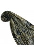 Shawl Silk Wool Paisley Navy Gold For Women LORENZO CANA