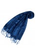 Herren Schaltuch Paisley blau dunkelblau LORENZO CANA