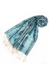 Mens Scarf light blue LORENZO CANA
