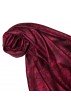 Pashmina 100% Modal Paisley beere bordeaux weinrot LORENZO CANA