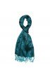 Pashmina Paisley türkis petrol LORENZO CANA