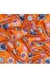 Tuch Damen 100% Seide orange rosa blau Floral LORENZO CANA
