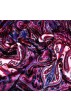 Seidenschal Damen rosa violett blau rot Paisley LORENZO CANA