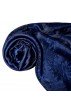 Schaltuch Paisley dunkelblau royalblau LORENZO CANA