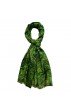 Schaltuch Damen Paisley grün gelb LORENZO CANA