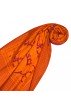 Tuch Damen Hahnentritt Paisley Orange Lavendel