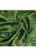 Seidenschal Damen grün türkis hellblau Paisley LORENZO CANA