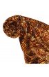 Seidenschal Herren orange rot gelb Wolle Paisley LORENZO CANA
