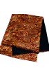 Silk Wool Scarf Paisley Gold Red Crimson For Men LORENZO CANA