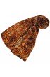 Seidenschal Herren orange rot gelb Wolle Paisley LORENZO CANA