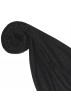 Cashmere scarf in black for men