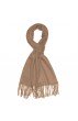 Mens scarf in brown LORENZO CANA