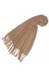 Scarf for women cappuccino LORENZO CANA
